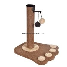 Foot Design Cat Tree Sisal Column Wear-Resistant Pet Activity Center Provide Rest Play Cat Tree Tower Easy to Install Esg12424