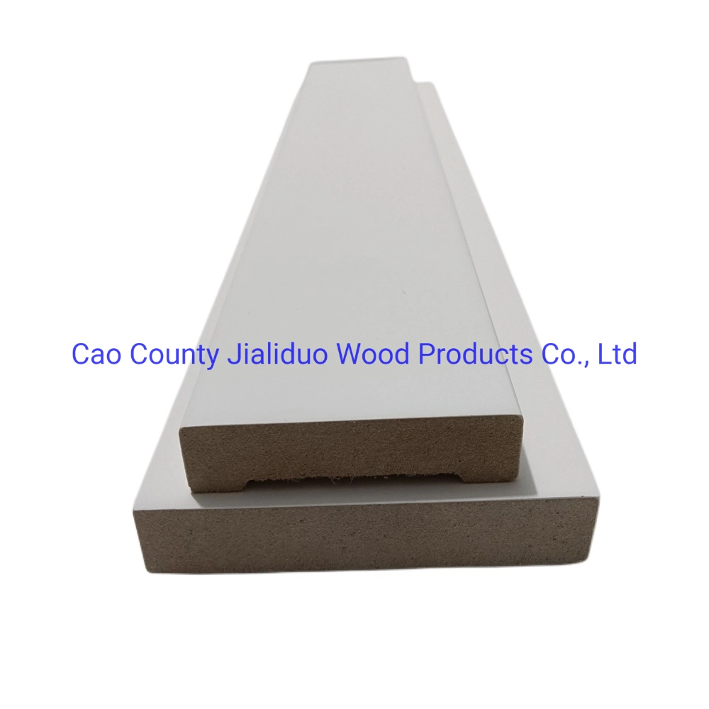 White Primer MDF Solid Pine Wood Profiles